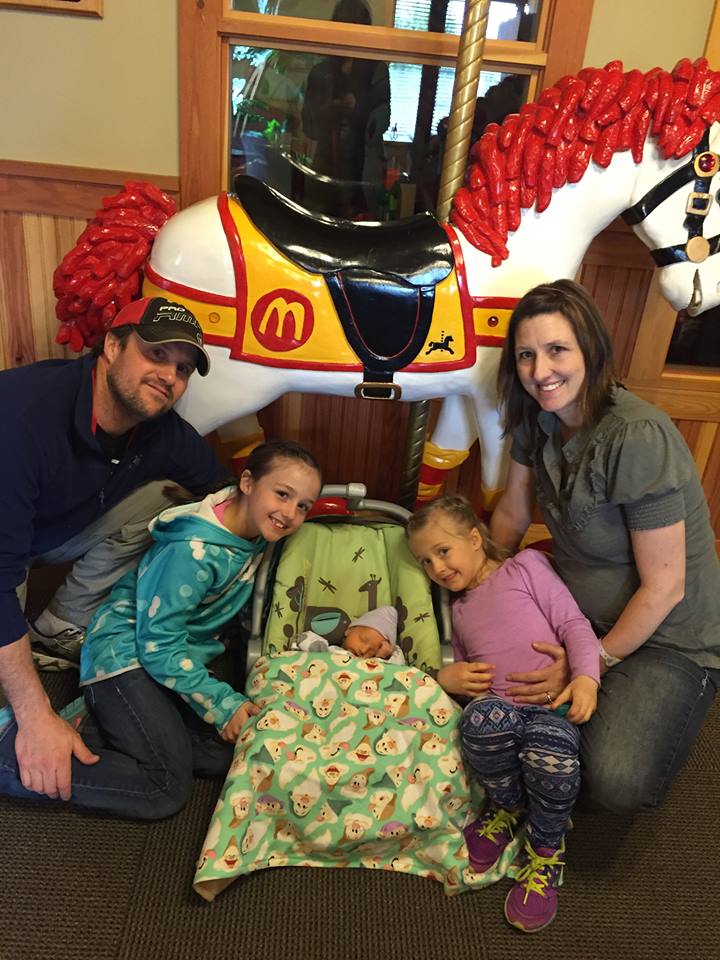 Happy Family at Ronald McDonald House of Western Montana